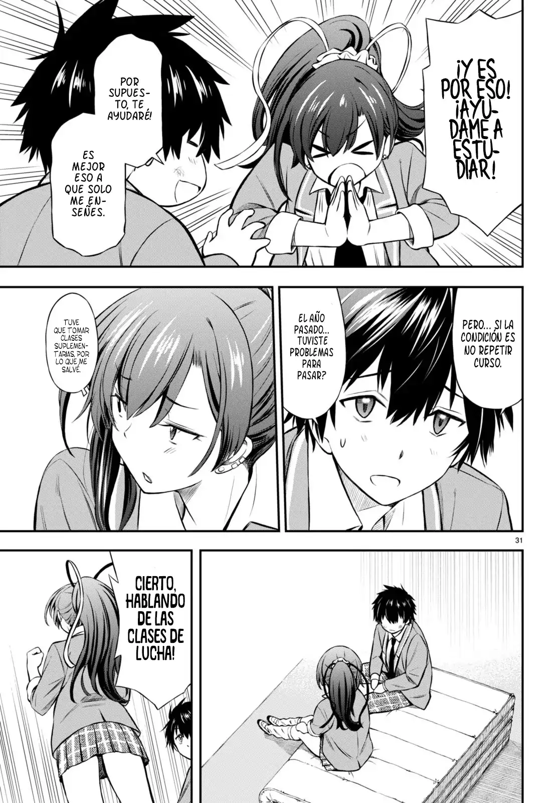 Página 30 — Capítulo 2 de Houkago wa Kenka Saikyou no Gal ni Tsurekomareru Seikatsu: Kanojo-tachi ni Sukarete, Boku mo Saikyou ni!?