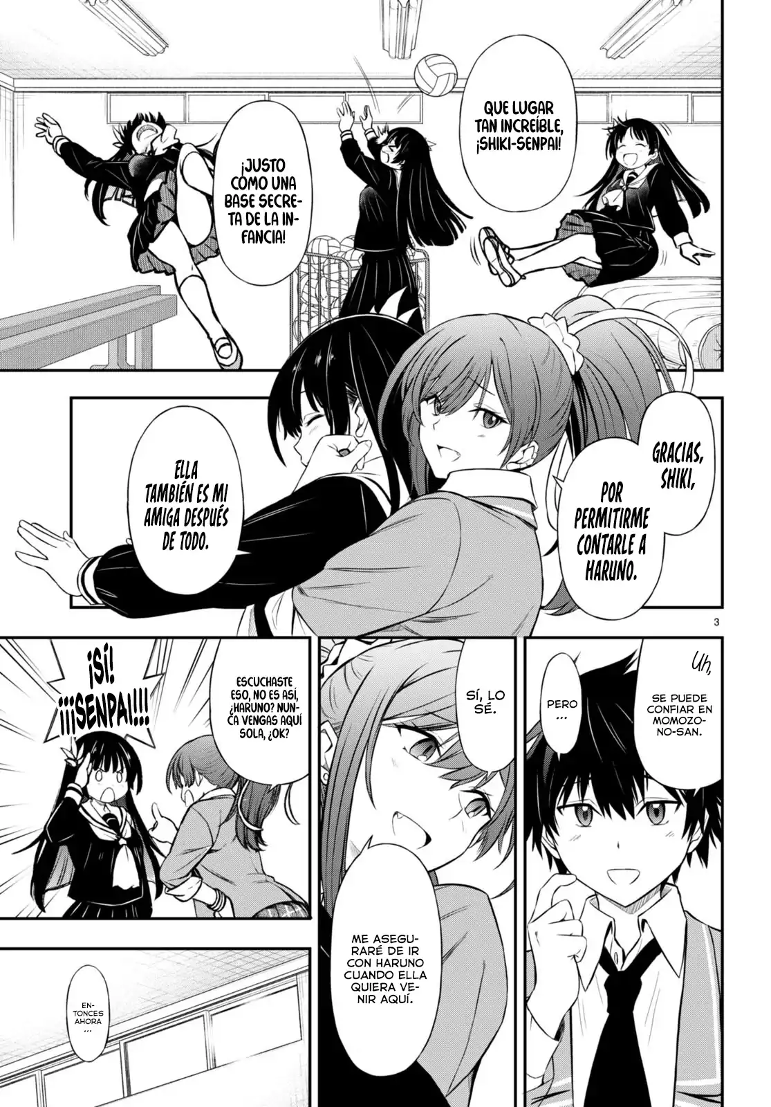Página 5 — Capítulo 3 de Houkago wa Kenka Saikyou no Gal ni Tsurekomareru Seikatsu: Kanojo-tachi ni Sukarete, Boku mo Saikyou ni!?