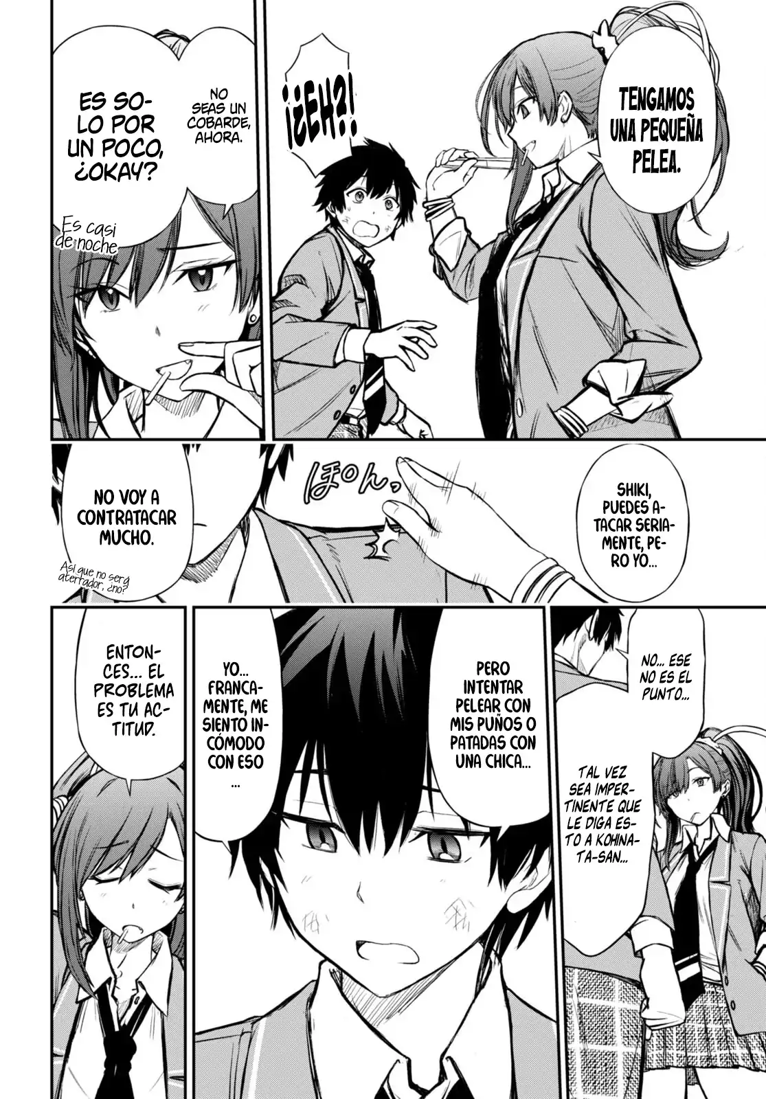 Página 10 — Capítulo 3 de Houkago wa Kenka Saikyou no Gal ni Tsurekomareru Seikatsu: Kanojo-tachi ni Sukarete, Boku mo Saikyou ni!?