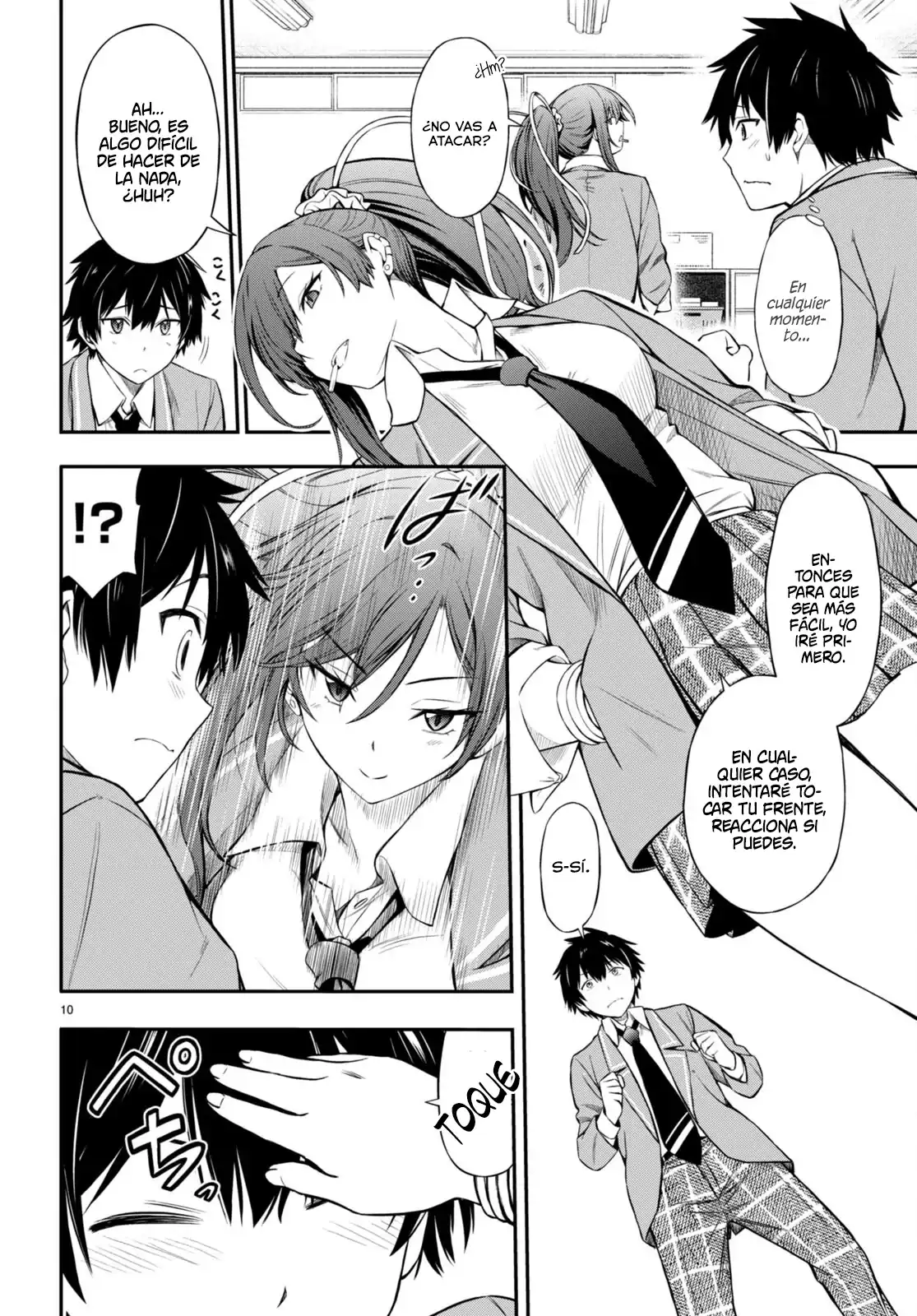 Página 12 — Capítulo 3 de Houkago wa Kenka Saikyou no Gal ni Tsurekomareru Seikatsu: Kanojo-tachi ni Sukarete, Boku mo Saikyou ni!?