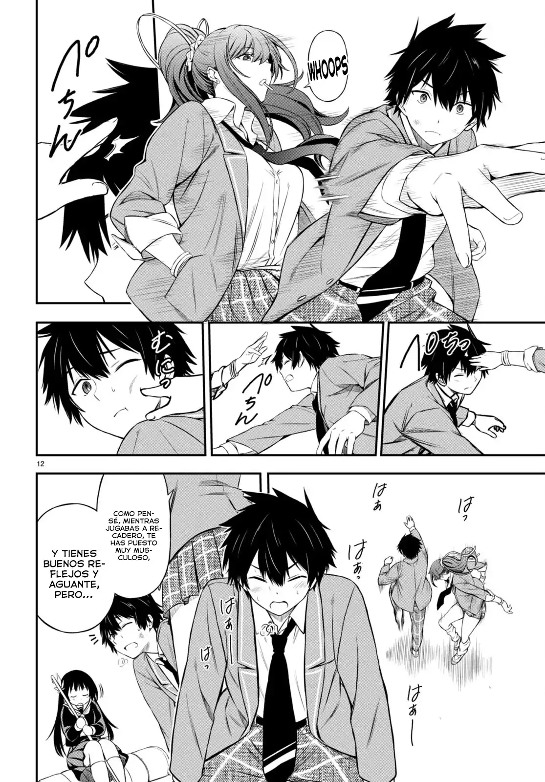 Página 14 — Capítulo 3 de Houkago wa Kenka Saikyou no Gal ni Tsurekomareru Seikatsu: Kanojo-tachi ni Sukarete, Boku mo Saikyou ni!?