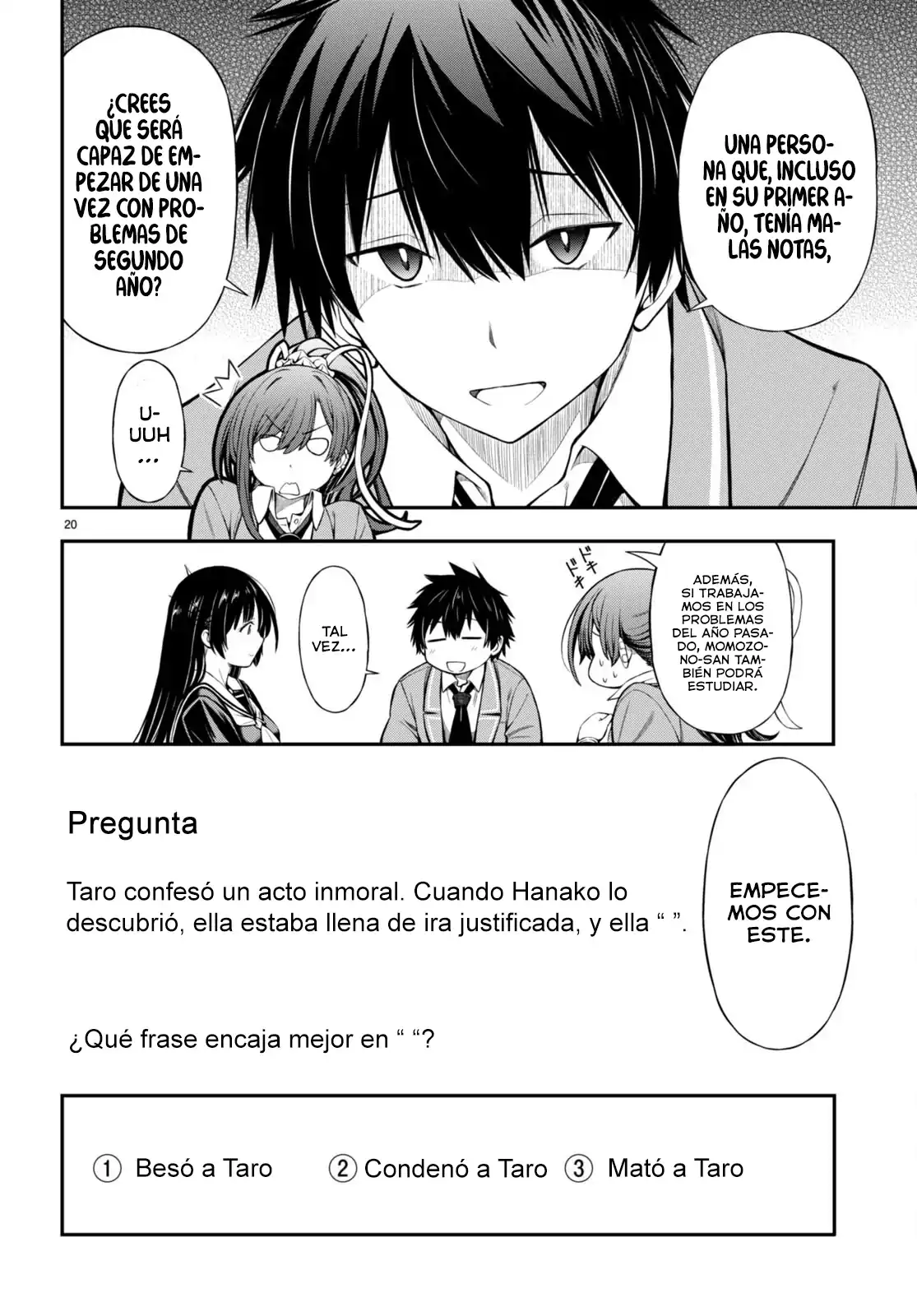 Página 22 — Capítulo 3 de Houkago wa Kenka Saikyou no Gal ni Tsurekomareru Seikatsu: Kanojo-tachi ni Sukarete, Boku mo Saikyou ni!?