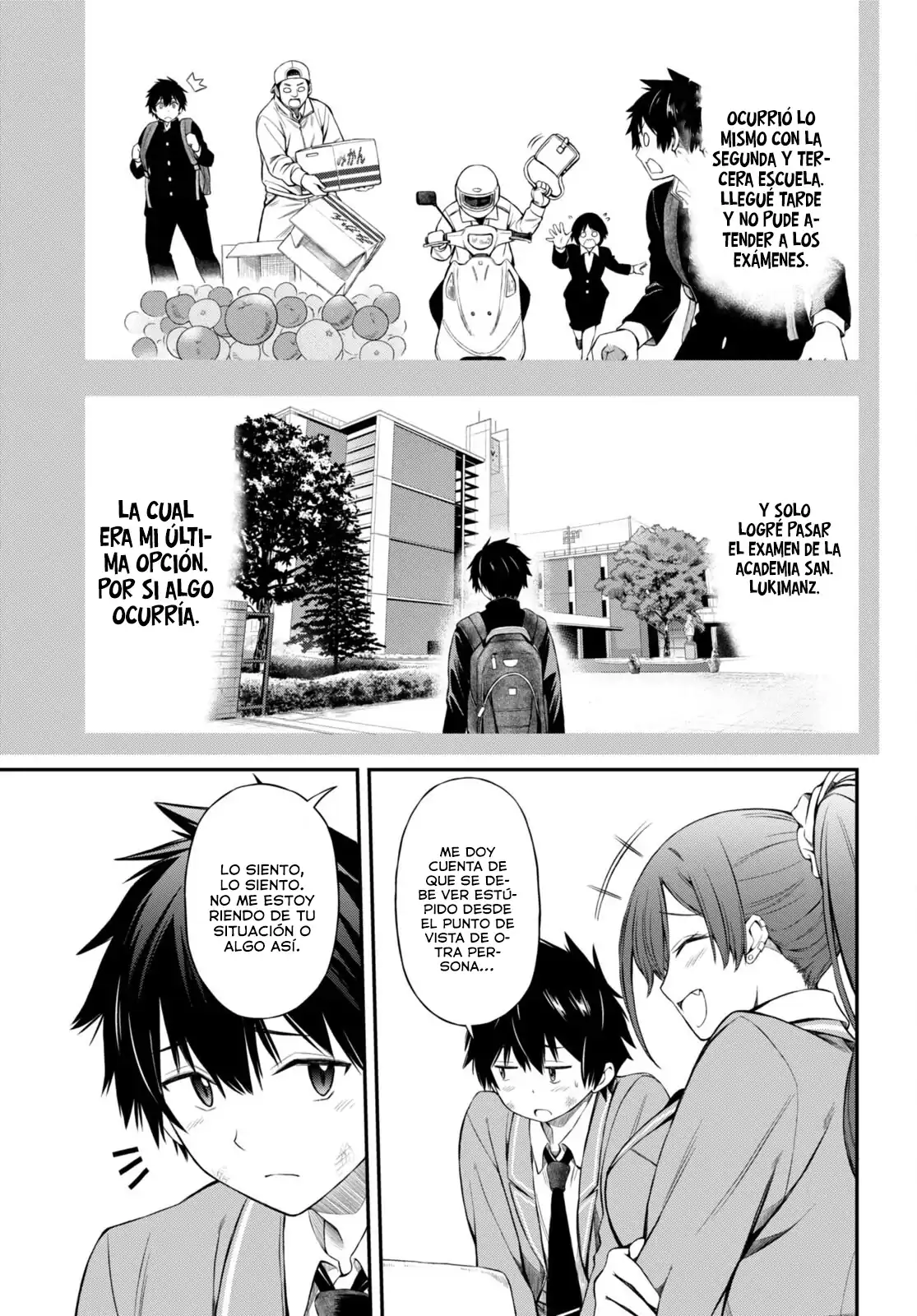 Página 25 — Capítulo 3 de Houkago wa Kenka Saikyou no Gal ni Tsurekomareru Seikatsu: Kanojo-tachi ni Sukarete, Boku mo Saikyou ni!?