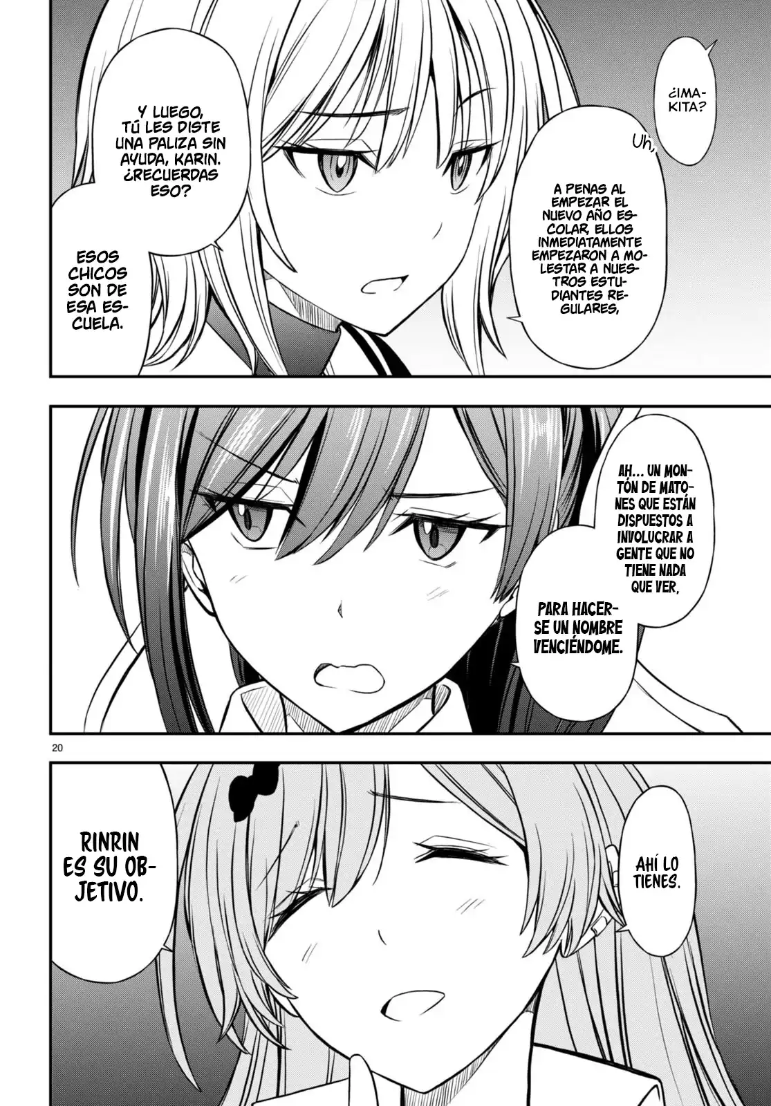 Página 22 — Capítulo 4 de Houkago wa Kenka Saikyou no Gal ni Tsurekomareru Seikatsu: Kanojo-tachi ni Sukarete, Boku mo Saikyou ni!?