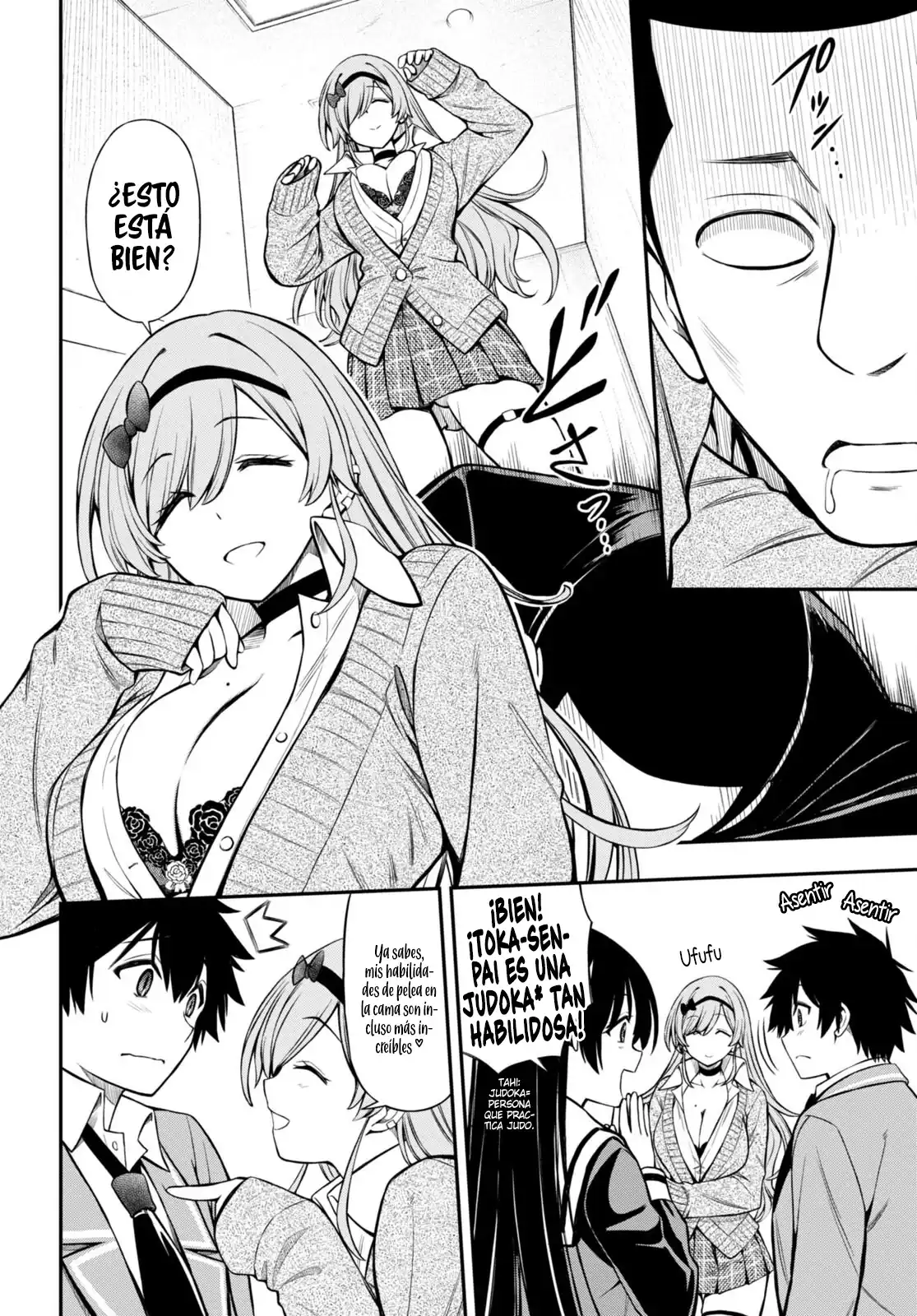 Página 8 — Capítulo 5 de Houkago wa Kenka Saikyou no Gal ni Tsurekomareru Seikatsu: Kanojo-tachi ni Sukarete, Boku mo Saikyou ni!?
