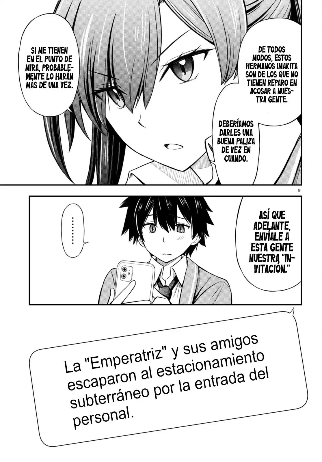 Página 11 — Capítulo 5 de Houkago wa Kenka Saikyou no Gal ni Tsurekomareru Seikatsu: Kanojo-tachi ni Sukarete, Boku mo Saikyou ni!?