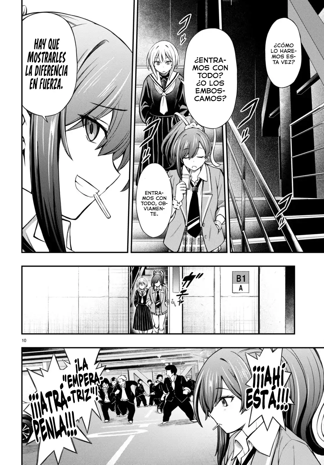 Página 12 — Capítulo 5 de Houkago wa Kenka Saikyou no Gal ni Tsurekomareru Seikatsu: Kanojo-tachi ni Sukarete, Boku mo Saikyou ni!?