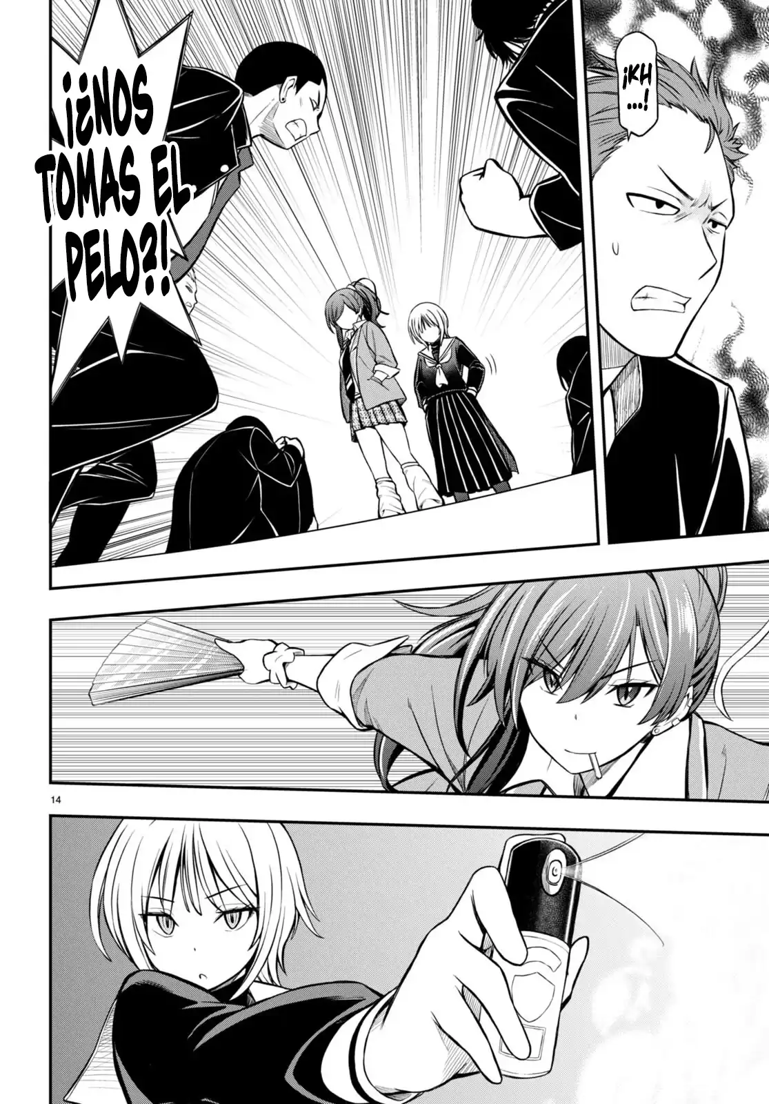 Página 15 — Capítulo 5 de Houkago wa Kenka Saikyou no Gal ni Tsurekomareru Seikatsu: Kanojo-tachi ni Sukarete, Boku mo Saikyou ni!?