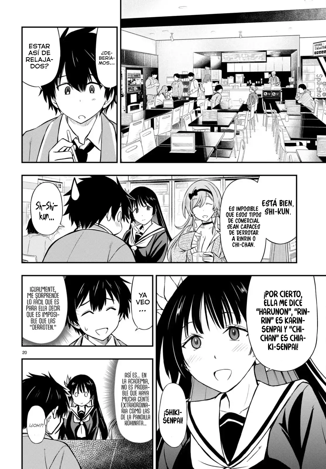 Página 21 — Capítulo 5 de Houkago wa Kenka Saikyou no Gal ni Tsurekomareru Seikatsu: Kanojo-tachi ni Sukarete, Boku mo Saikyou ni!?