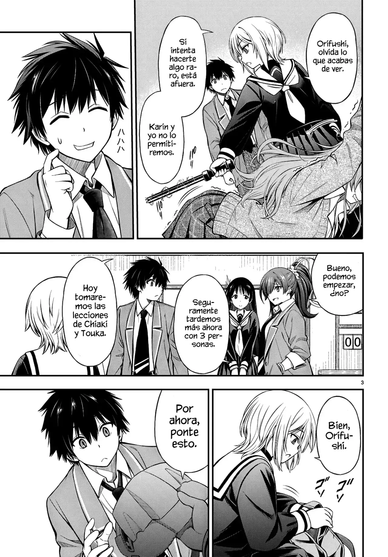 Página 6 — Capítulo 6 de Houkago wa Kenka Saikyou no Gal ni Tsurekomareru Seikatsu: Kanojo-tachi ni Sukarete, Boku mo Saikyou ni!?
