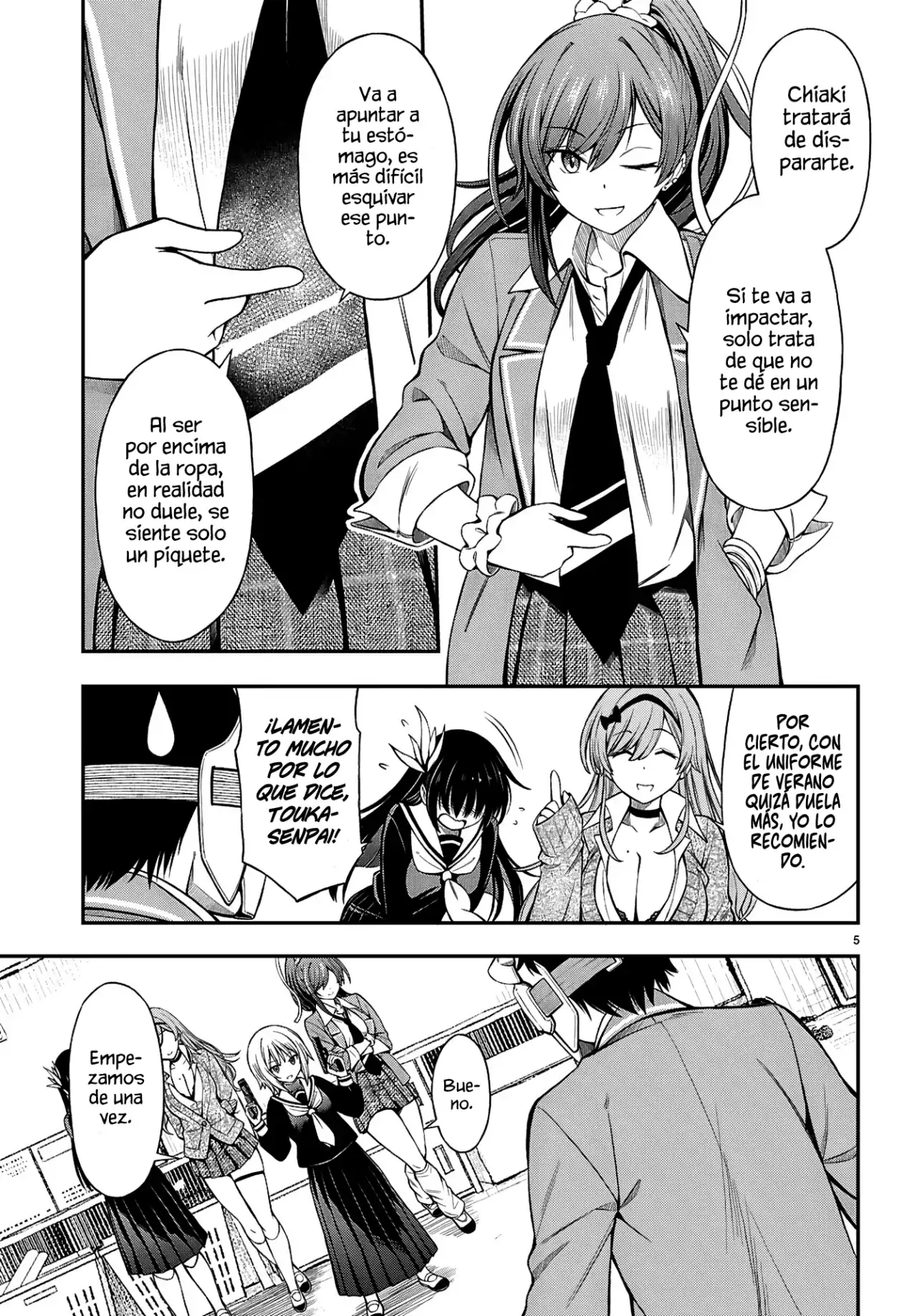 Página 8 — Capítulo 6 de Houkago wa Kenka Saikyou no Gal ni Tsurekomareru Seikatsu: Kanojo-tachi ni Sukarete, Boku mo Saikyou ni!?