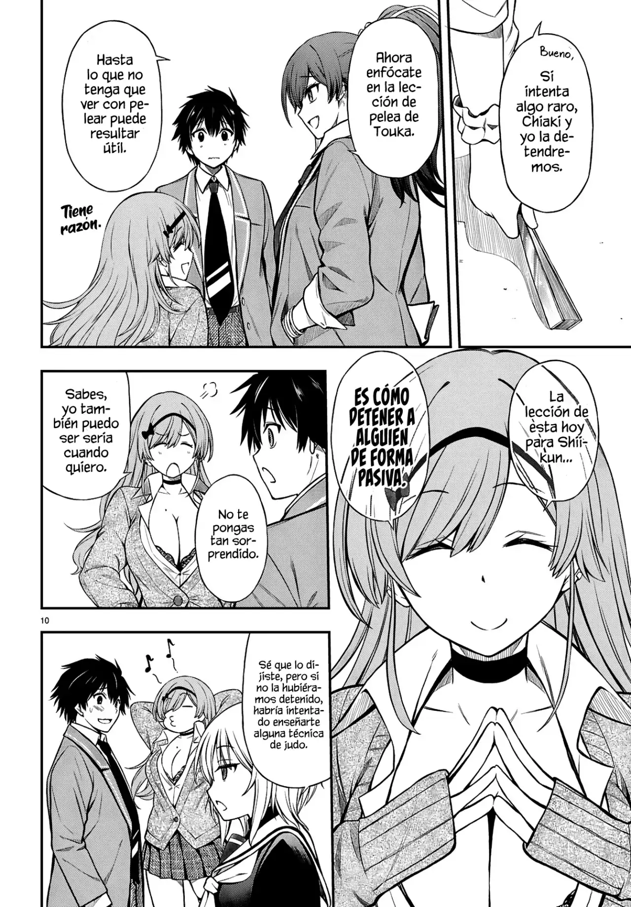 Página 13 — Capítulo 6 de Houkago wa Kenka Saikyou no Gal ni Tsurekomareru Seikatsu: Kanojo-tachi ni Sukarete, Boku mo Saikyou ni!?
