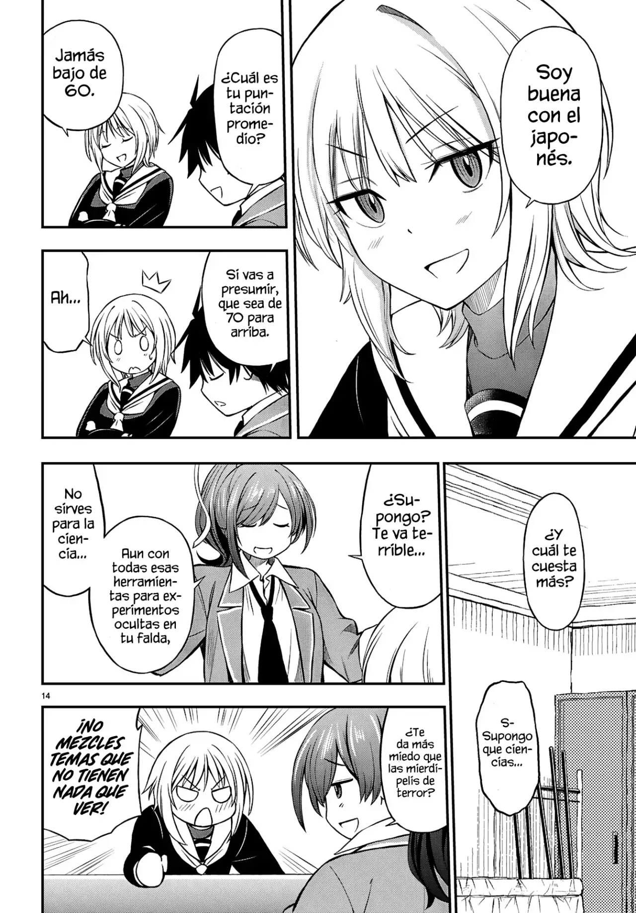 Página 17 — Capítulo 6 de Houkago wa Kenka Saikyou no Gal ni Tsurekomareru Seikatsu: Kanojo-tachi ni Sukarete, Boku mo Saikyou ni!?