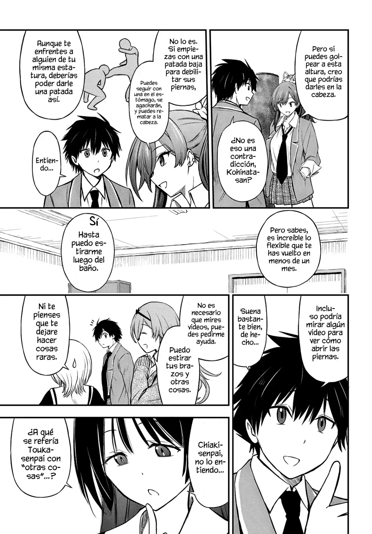Página 22 — Capítulo 6 de Houkago wa Kenka Saikyou no Gal ni Tsurekomareru Seikatsu: Kanojo-tachi ni Sukarete, Boku mo Saikyou ni!?