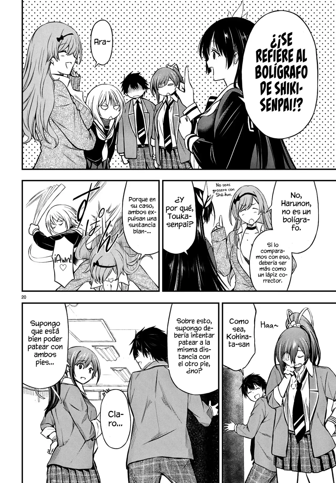 Página 23 — Capítulo 6 de Houkago wa Kenka Saikyou no Gal ni Tsurekomareru Seikatsu: Kanojo-tachi ni Sukarete, Boku mo Saikyou ni!?