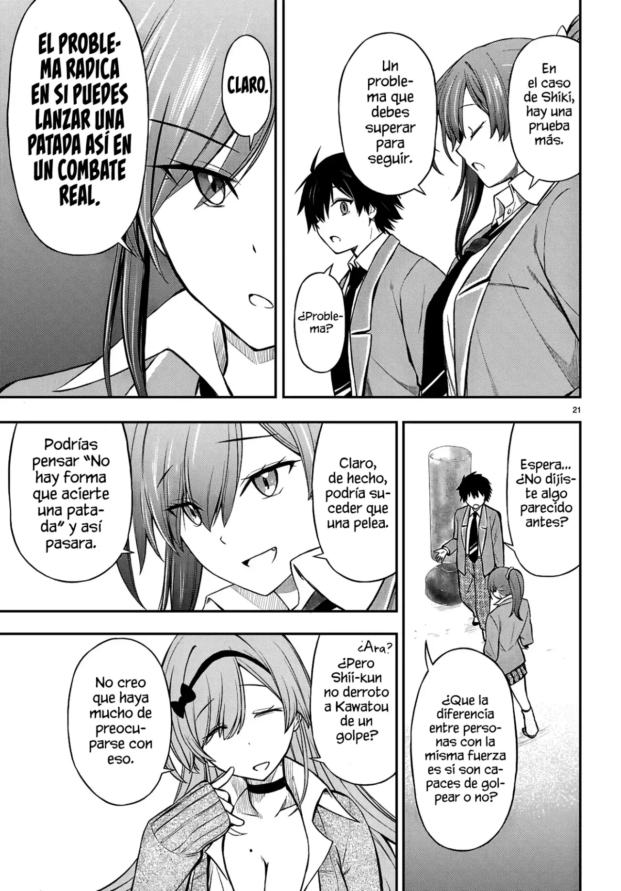 Página 24 — Capítulo 6 de Houkago wa Kenka Saikyou no Gal ni Tsurekomareru Seikatsu: Kanojo-tachi ni Sukarete, Boku mo Saikyou ni!?