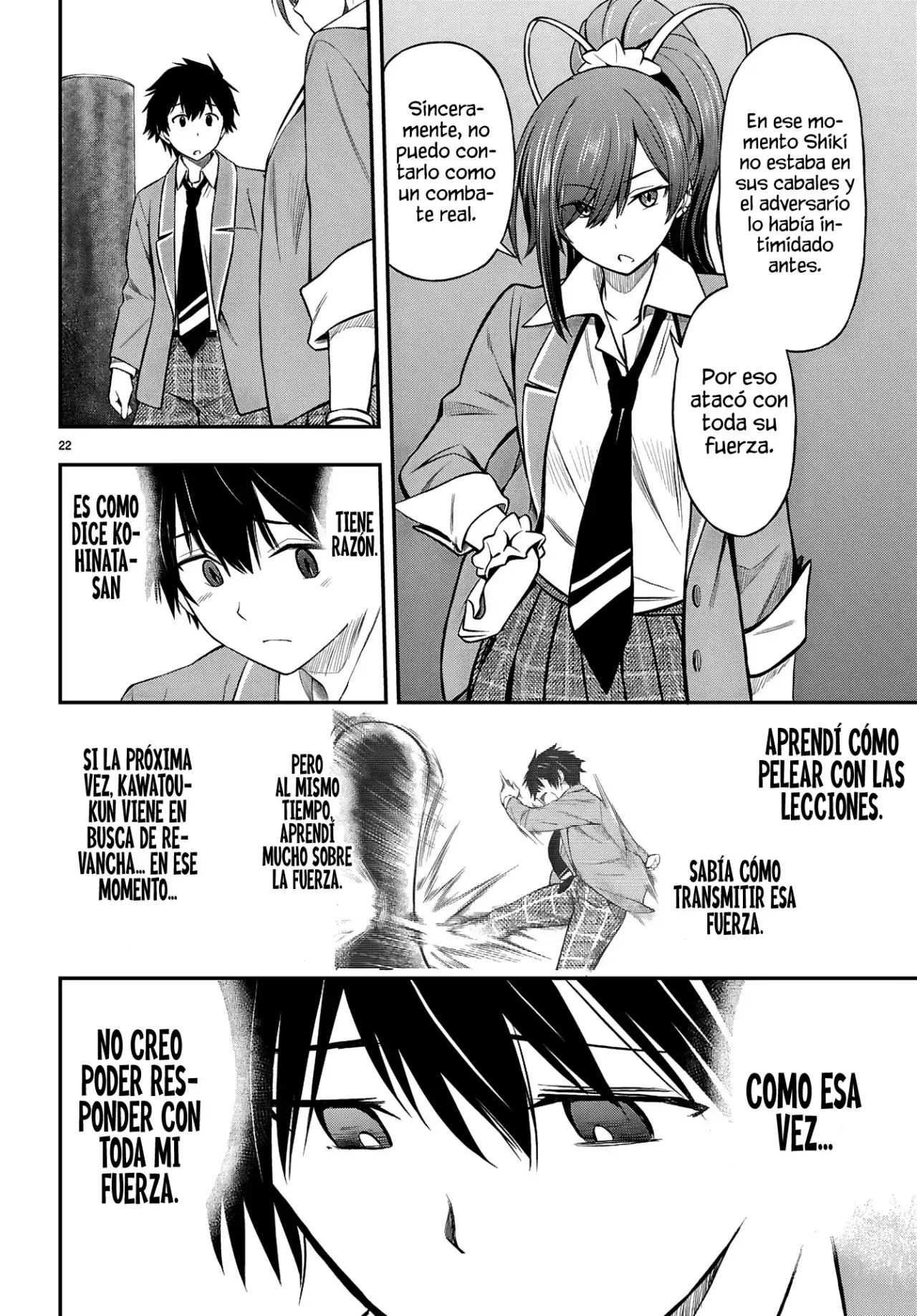 Página 25 — Capítulo 6 de Houkago wa Kenka Saikyou no Gal ni Tsurekomareru Seikatsu: Kanojo-tachi ni Sukarete, Boku mo Saikyou ni!?