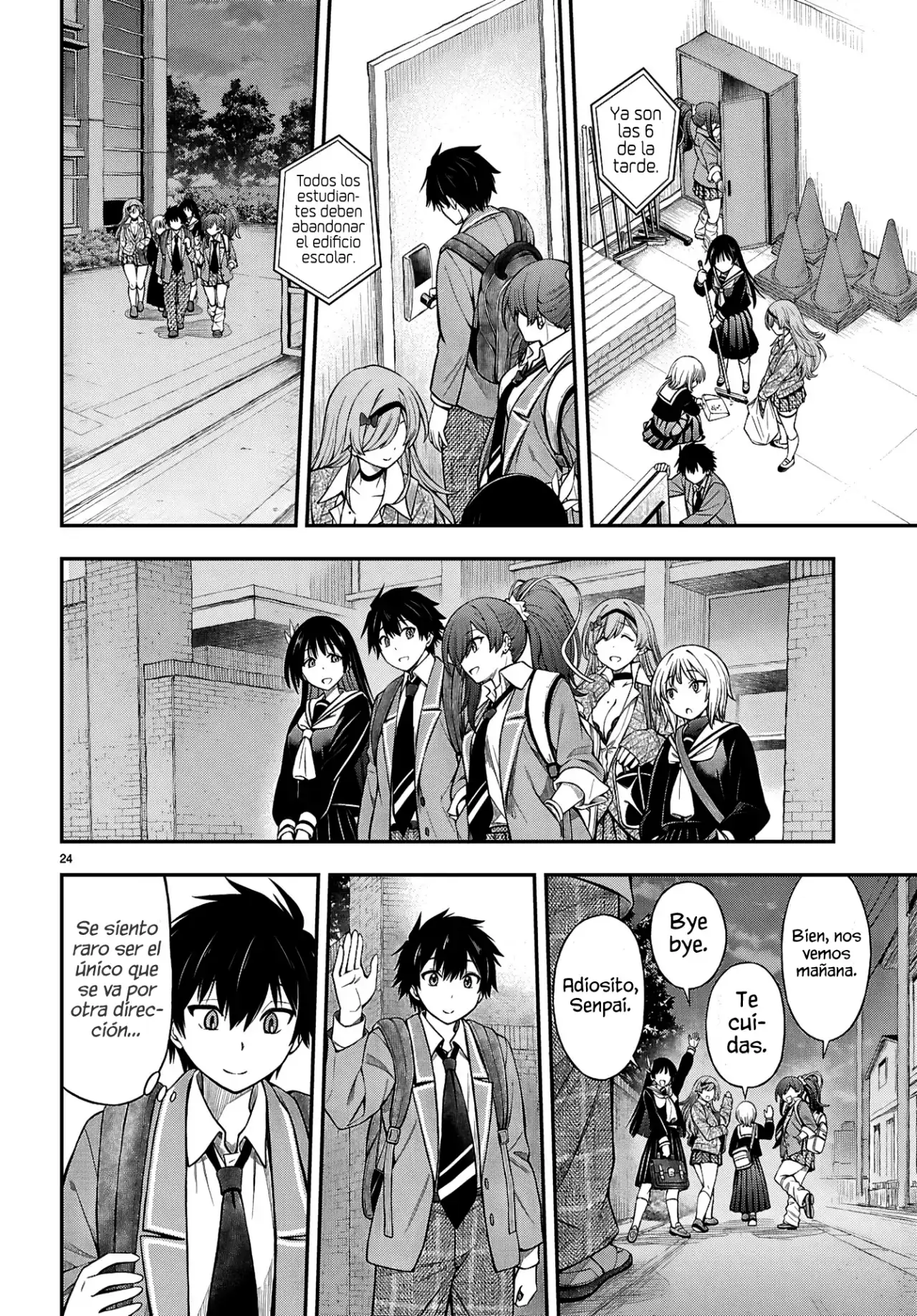 Página 27 — Capítulo 6 de Houkago wa Kenka Saikyou no Gal ni Tsurekomareru Seikatsu: Kanojo-tachi ni Sukarete, Boku mo Saikyou ni!?