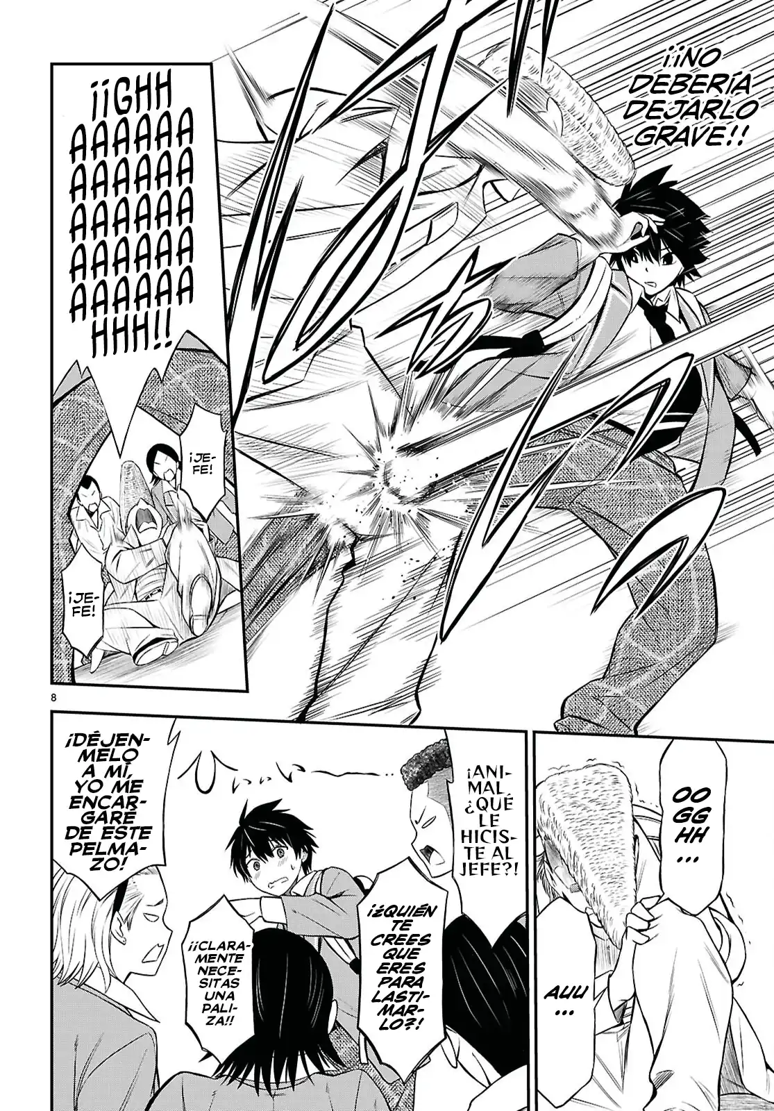 Página 10 — Capítulo 7 de Houkago wa Kenka Saikyou no Gal ni Tsurekomareru Seikatsu: Kanojo-tachi ni Sukarete, Boku mo Saikyou ni!?