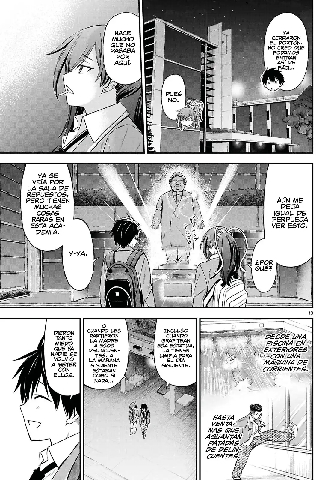 Página 15 — Capítulo 7 de Houkago wa Kenka Saikyou no Gal ni Tsurekomareru Seikatsu: Kanojo-tachi ni Sukarete, Boku mo Saikyou ni!?