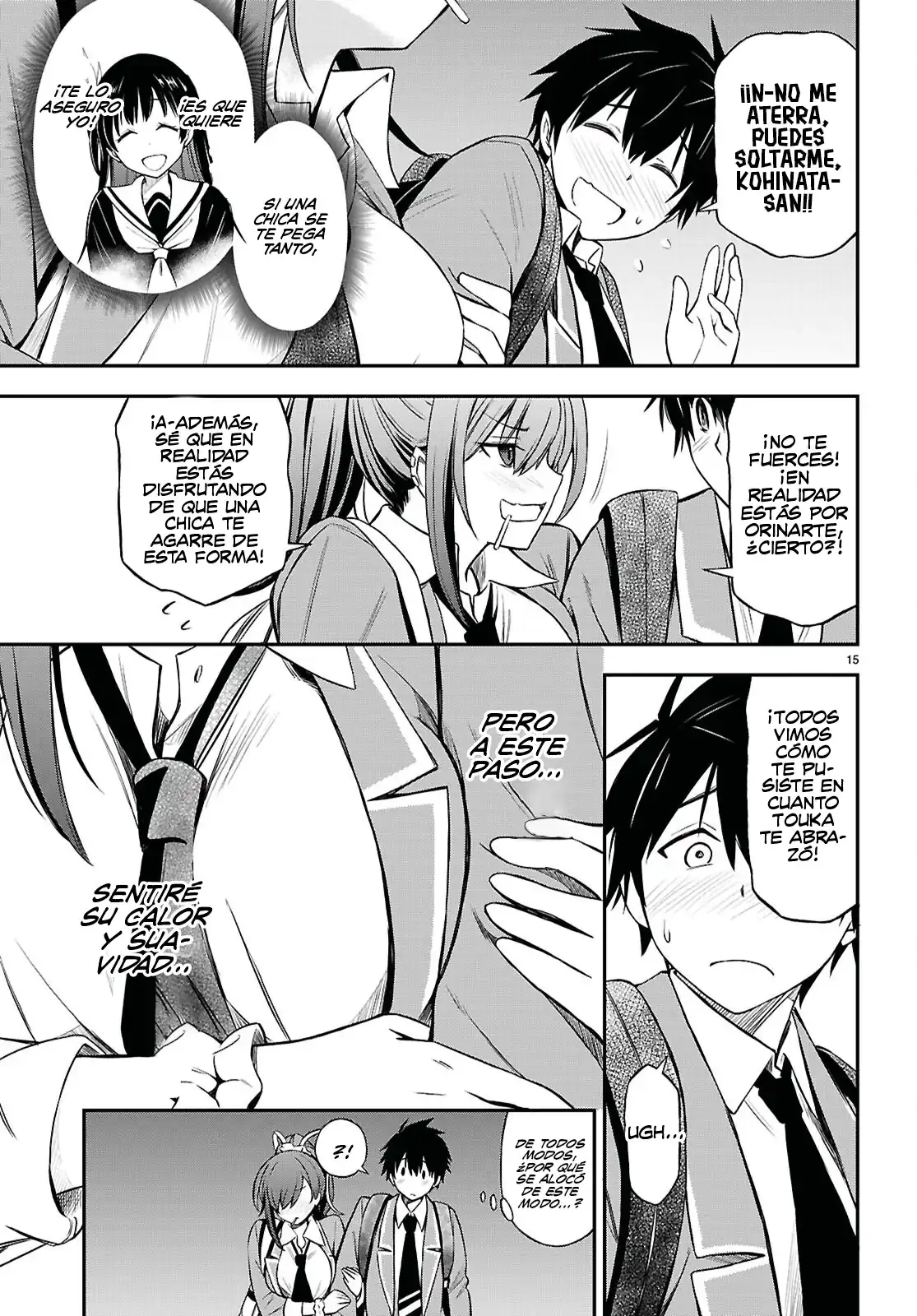 Página 17 — Capítulo 7 de Houkago wa Kenka Saikyou no Gal ni Tsurekomareru Seikatsu: Kanojo-tachi ni Sukarete, Boku mo Saikyou ni!?