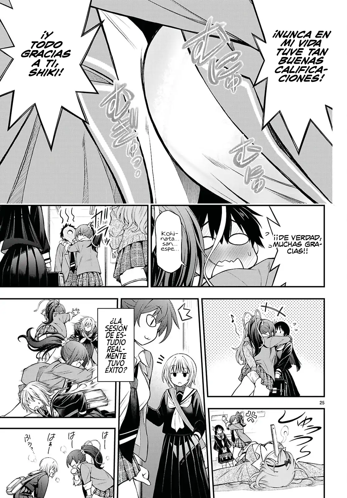 Página 27 — Capítulo 7 de Houkago wa Kenka Saikyou no Gal ni Tsurekomareru Seikatsu: Kanojo-tachi ni Sukarete, Boku mo Saikyou ni!?