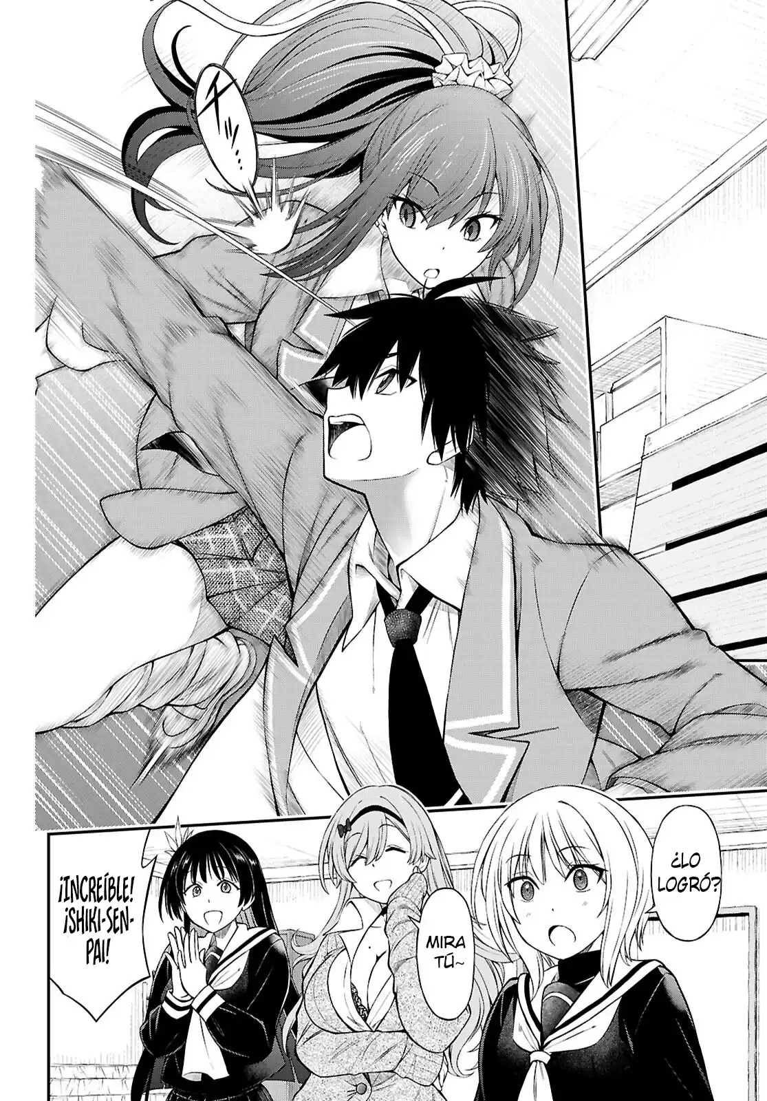 Página 4 — Capítulo 8 de Houkago wa Kenka Saikyou no Gal ni Tsurekomareru Seikatsu: Kanojo-tachi ni Sukarete, Boku mo Saikyou ni!?