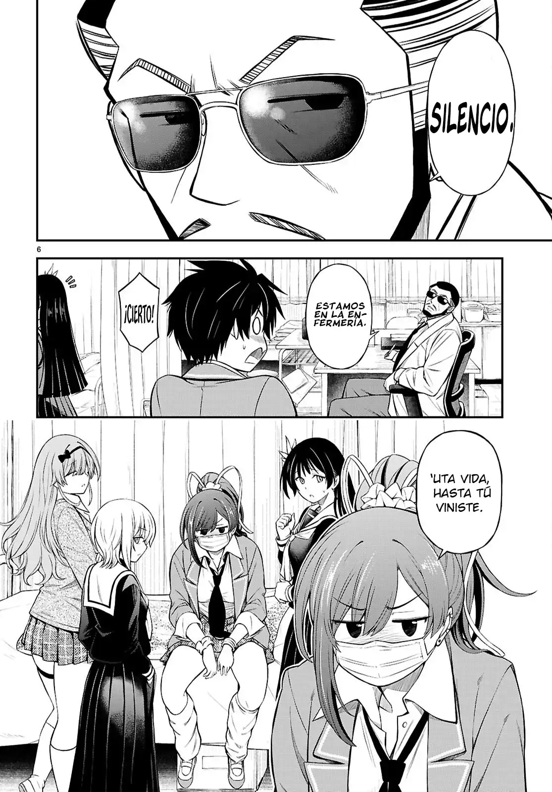 Página 8 — Capítulo 8 de Houkago wa Kenka Saikyou no Gal ni Tsurekomareru Seikatsu: Kanojo-tachi ni Sukarete, Boku mo Saikyou ni!?