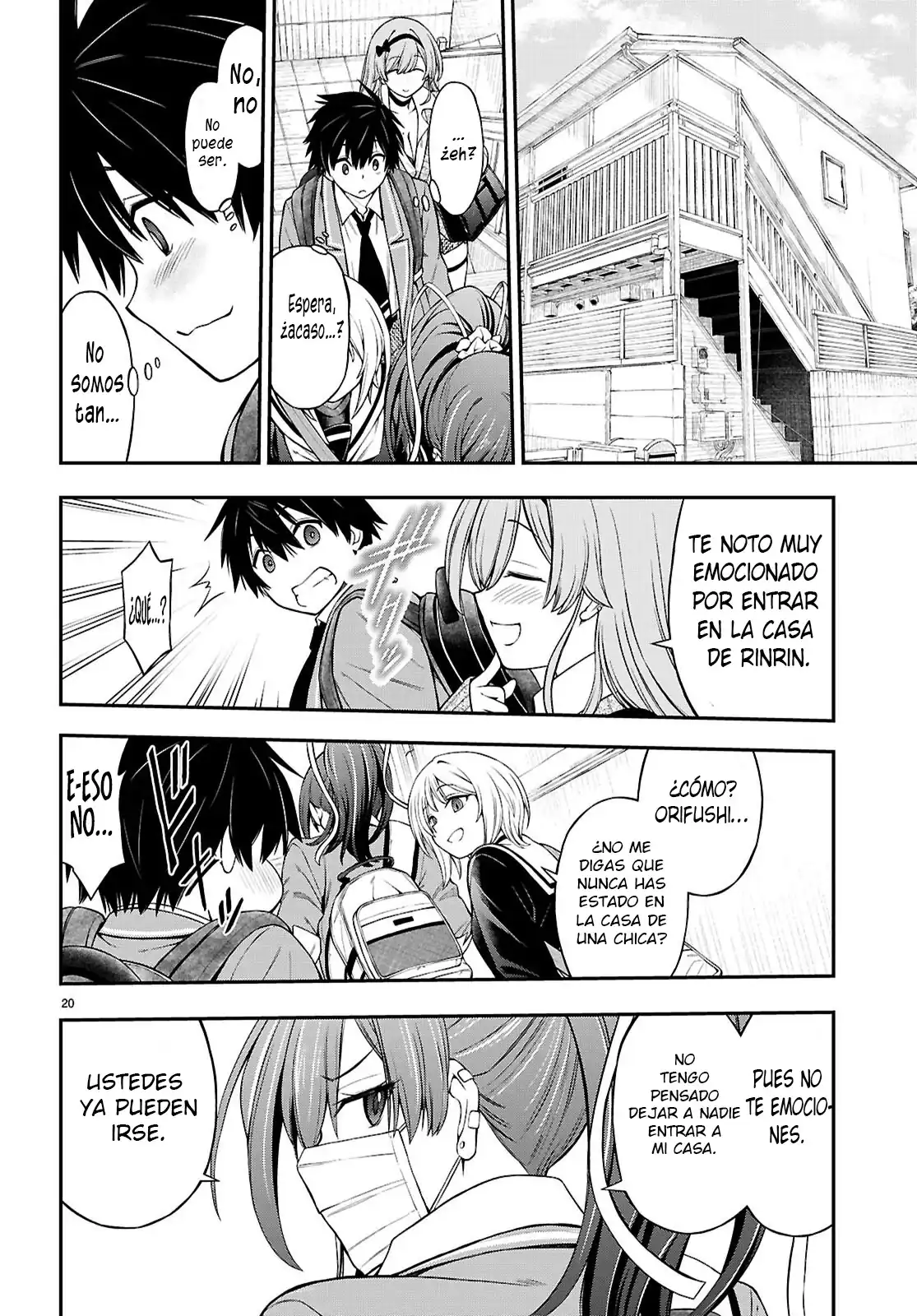 Página 22 — Capítulo 8 de Houkago wa Kenka Saikyou no Gal ni Tsurekomareru Seikatsu: Kanojo-tachi ni Sukarete, Boku mo Saikyou ni!?