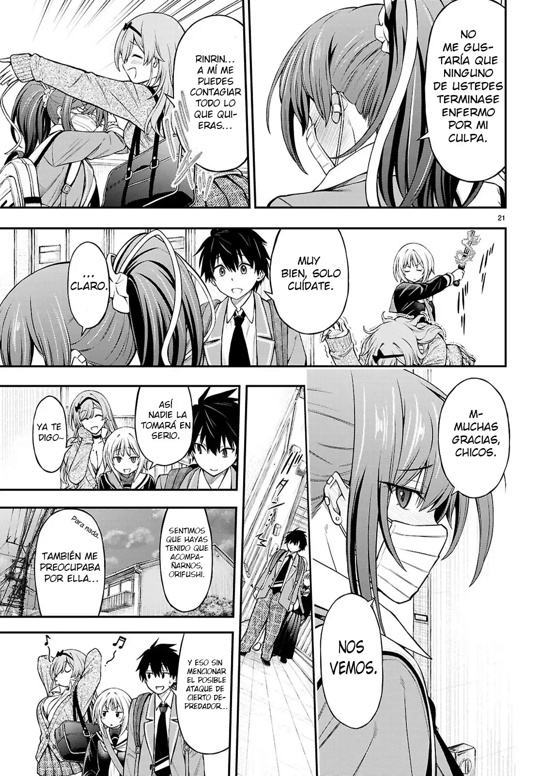 Página 23 — Capítulo 8 de Houkago wa Kenka Saikyou no Gal ni Tsurekomareru Seikatsu: Kanojo-tachi ni Sukarete, Boku mo Saikyou ni!?