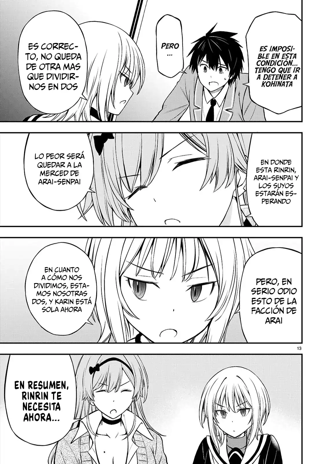 Página 15 — Capítulo 9 de Houkago wa Kenka Saikyou no Gal ni Tsurekomareru Seikatsu: Kanojo-tachi ni Sukarete, Boku mo Saikyou ni!?