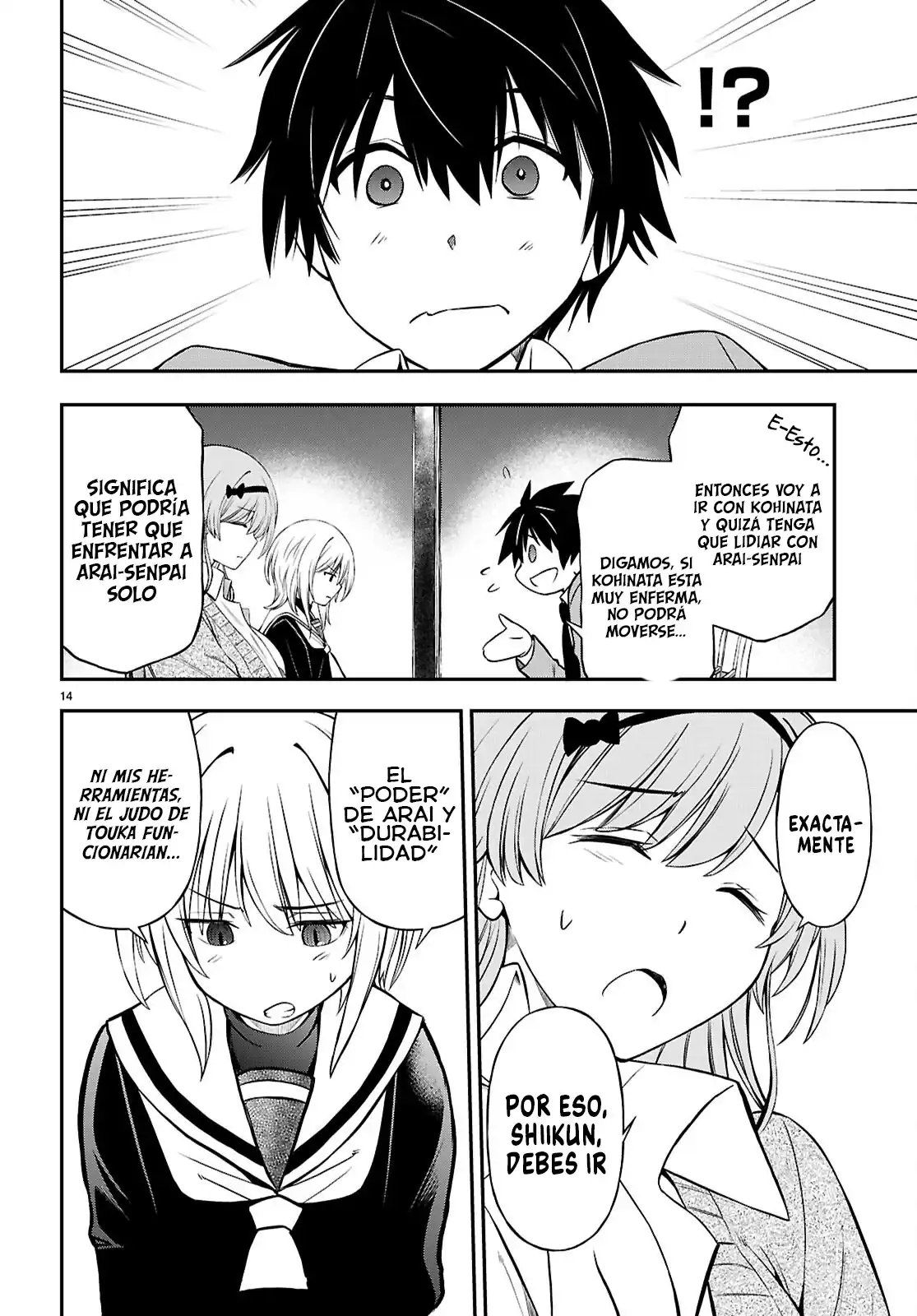 Página 16 — Capítulo 9 de Houkago wa Kenka Saikyou no Gal ni Tsurekomareru Seikatsu: Kanojo-tachi ni Sukarete, Boku mo Saikyou ni!?