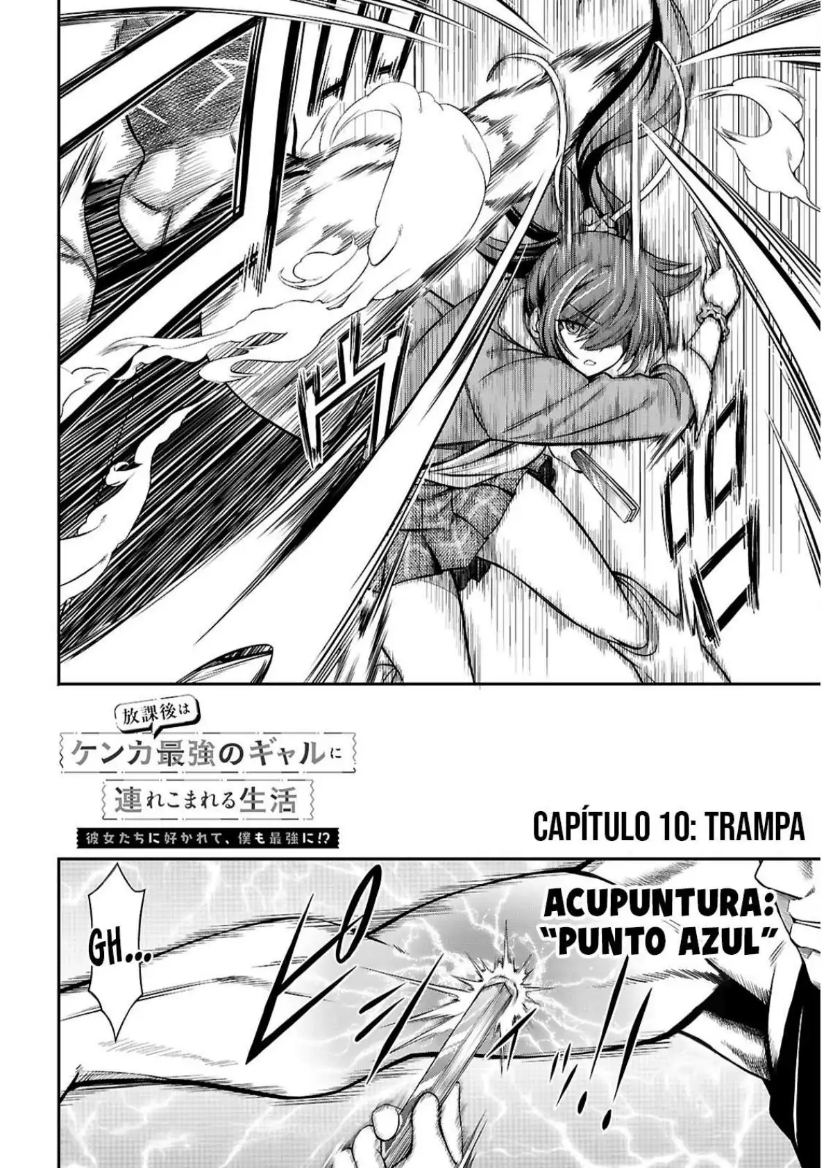 Página 4 — Capítulo 10 de Houkago wa Kenka Saikyou no Gal ni Tsurekomareru Seikatsu: Kanojo-tachi ni Sukarete, Boku mo Saikyou ni!?