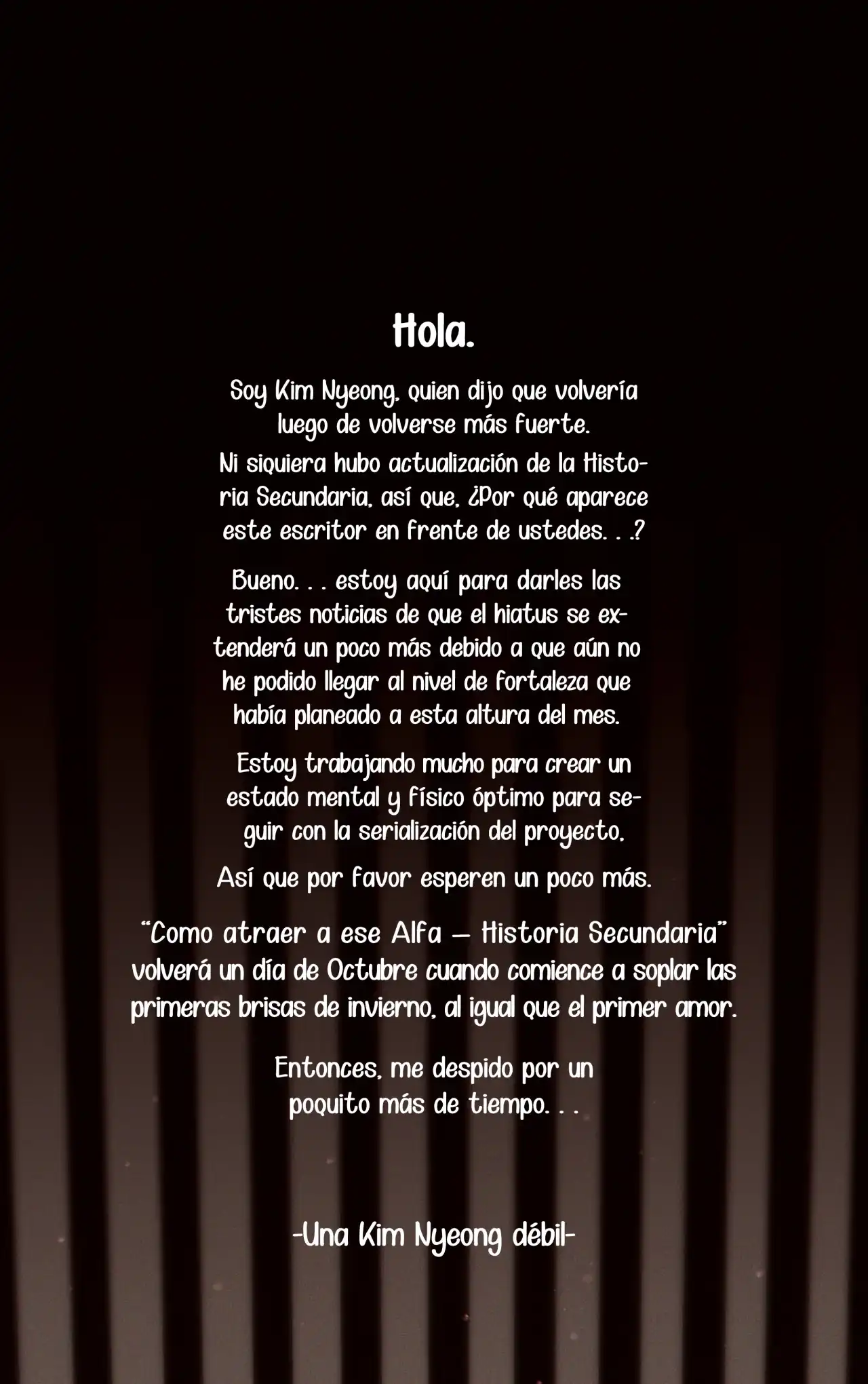 Página 1 — How to Chase an Alpha Capítulo 87.5