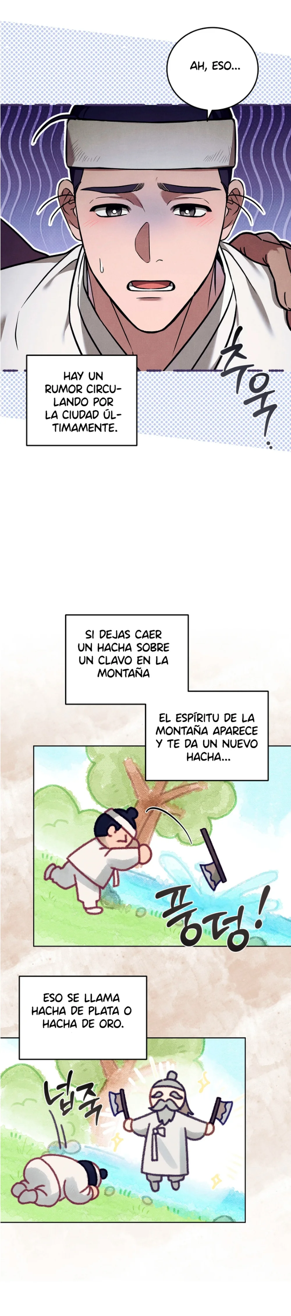 Página 25 — Imoogi y el leñador Capítulo 1