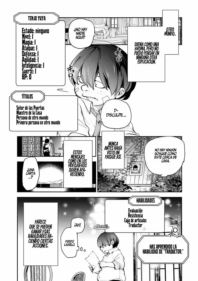Página 2 — Capítulo 2 de Isekai de Cheat Skill wo Te ni Shita Ore wa, Genjitsu Sekai wo mo Musou Suru: Level Up wa Jinsei wo Kaeta