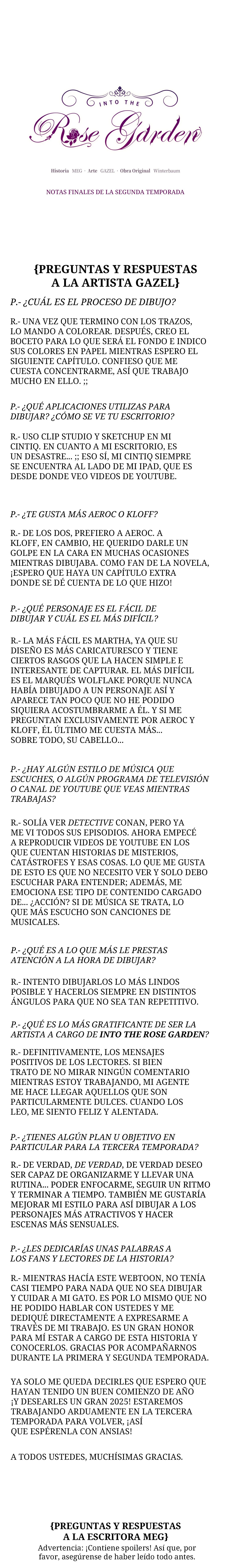 Página 1 — Jardín de Rosas Capítulo 58