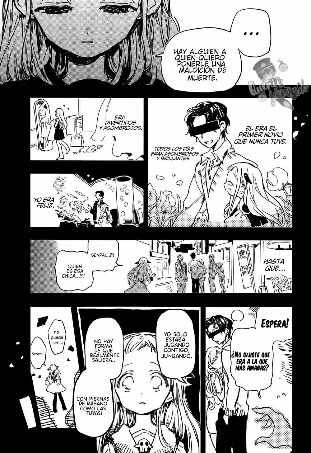 Página 10 — Jibaku Shounen Hanako-kun Capítulo 0.1