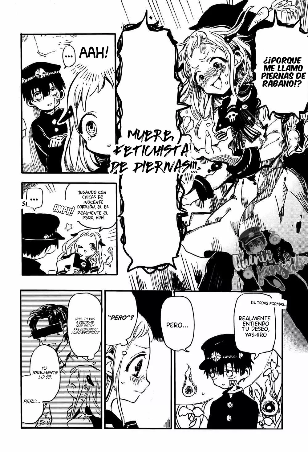 Página 11 — Jibaku Shounen Hanako-kun Capítulo 0.1