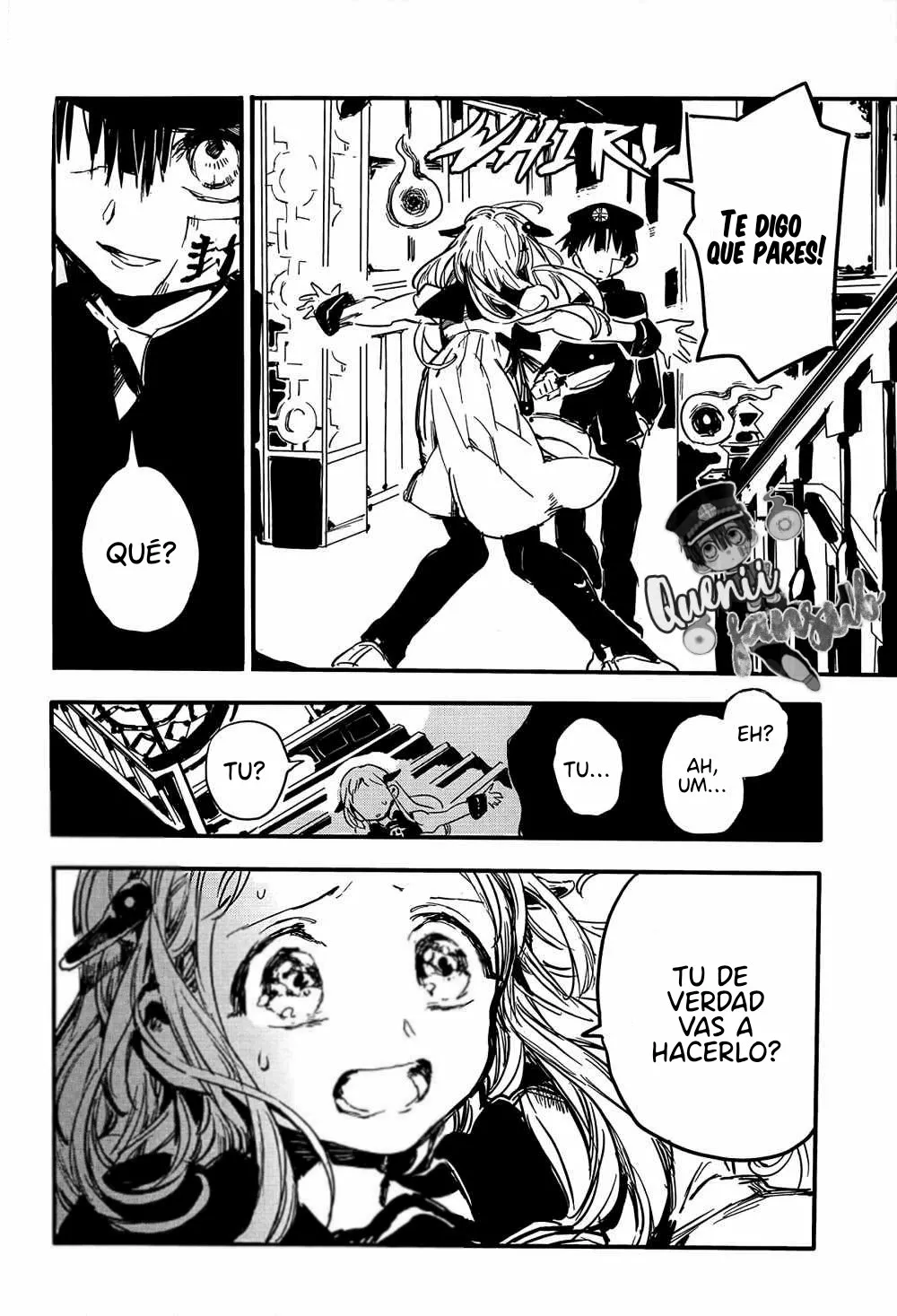 Página 13 — Jibaku Shounen Hanako-kun Capítulo 0.1
