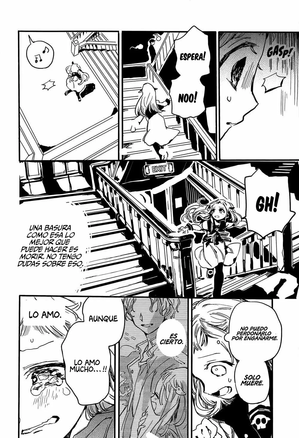 Página 15 — Jibaku Shounen Hanako-kun Capítulo 0.1