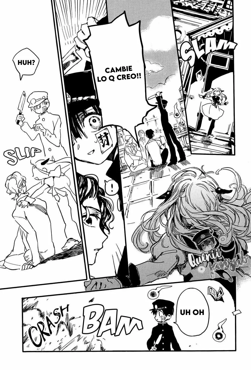Página 16 — Jibaku Shounen Hanako-kun Capítulo 0.1