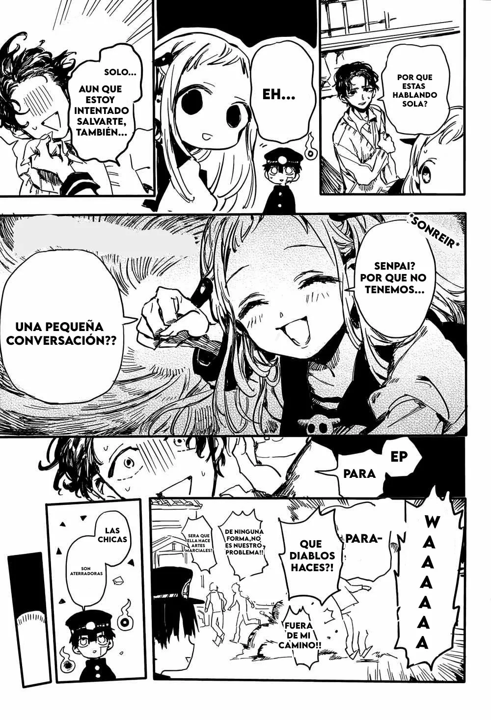 Página 18 — Jibaku Shounen Hanako-kun Capítulo 0.1