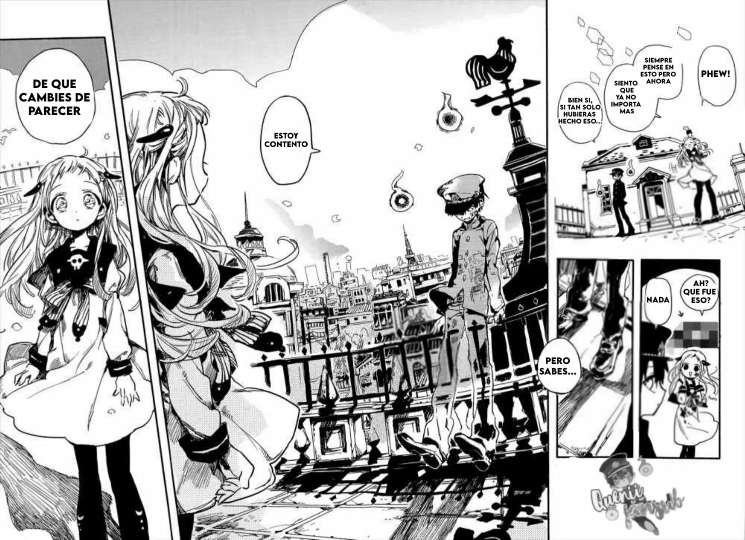 Página 19 — Jibaku Shounen Hanako-kun Capítulo 0.1