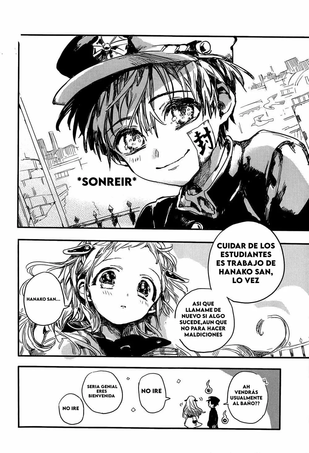 Página 20 — Jibaku Shounen Hanako-kun Capítulo 0.1
