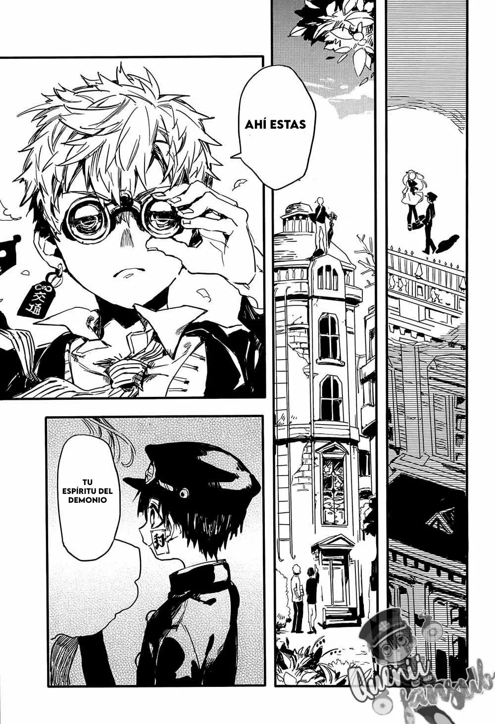 Página 21 — Jibaku Shounen Hanako-kun Capítulo 0.1