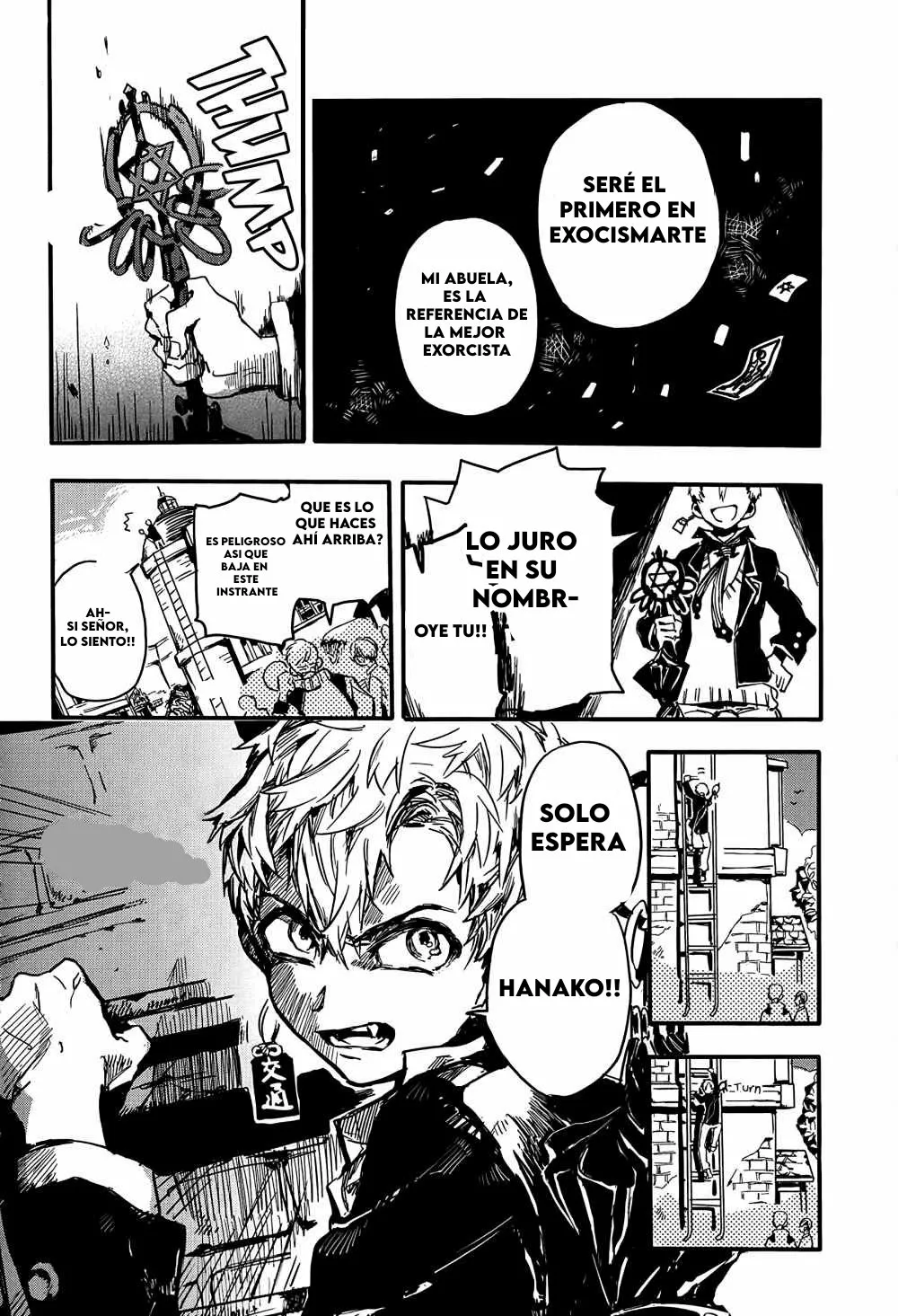 Página 22 — Jibaku Shounen Hanako-kun Capítulo 0.1