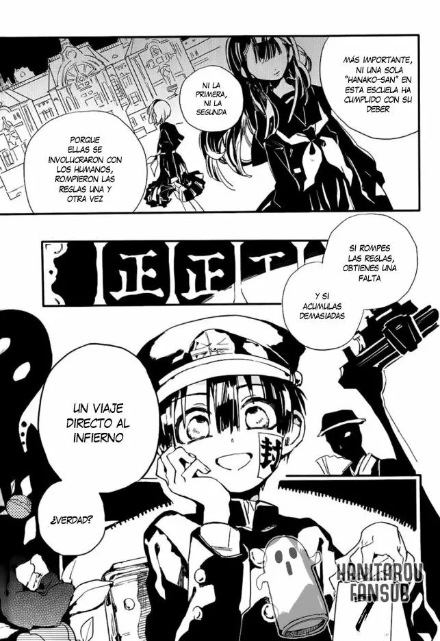 Página 6 — Jibaku Shounen Hanako-kun Capítulo 0.3