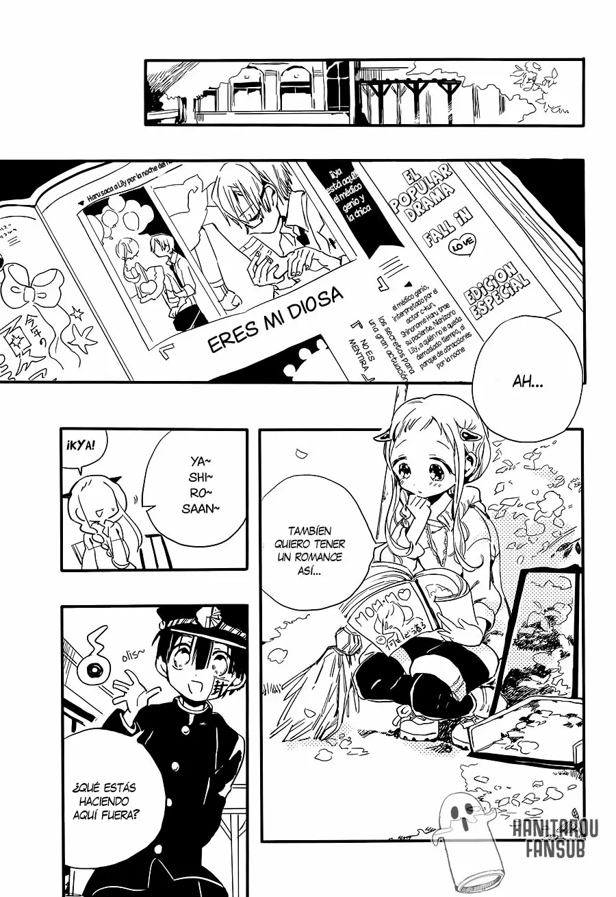 Página 8 — Jibaku Shounen Hanako-kun Capítulo 0.3