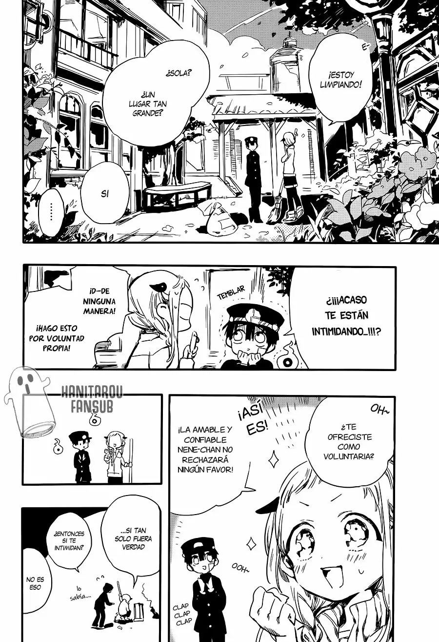 Página 9 — Jibaku Shounen Hanako-kun Capítulo 0.3